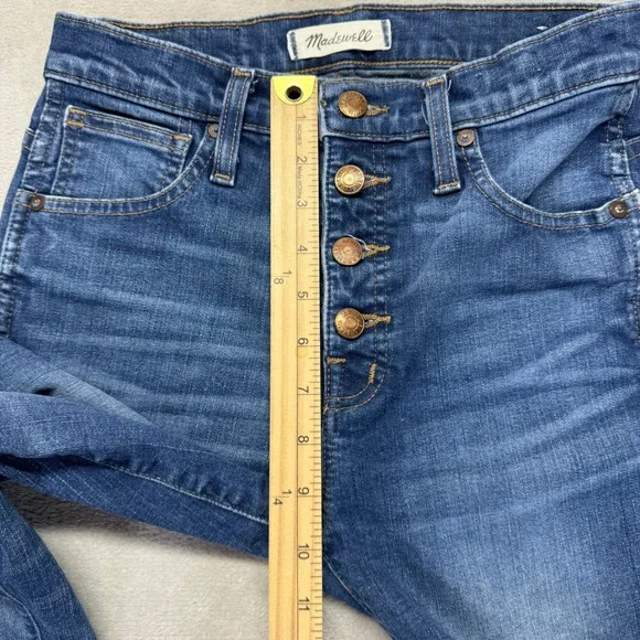 Madewell Blue Skinny Jeans - Picture 14 of 15
